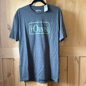 Orvis Charcoal Gray Short Sleeve Tee